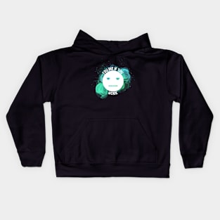 You Die If You Work Kids Hoodie